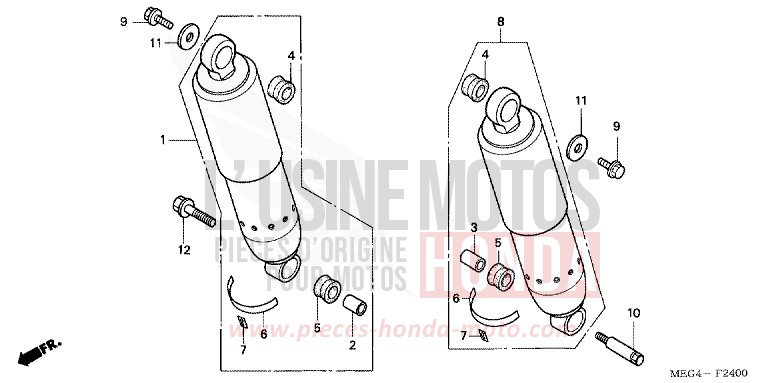 KISSEN, HINTEN von Shadow Aero CANDY BLAZE ORANGE (YR196BB) von 2006